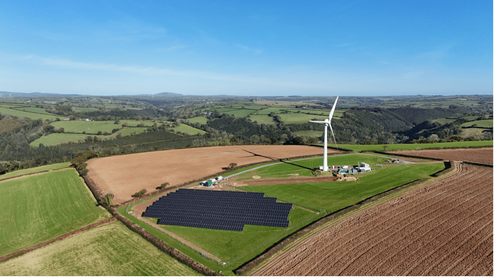 Bwlch Gwynt Solar Farm site context