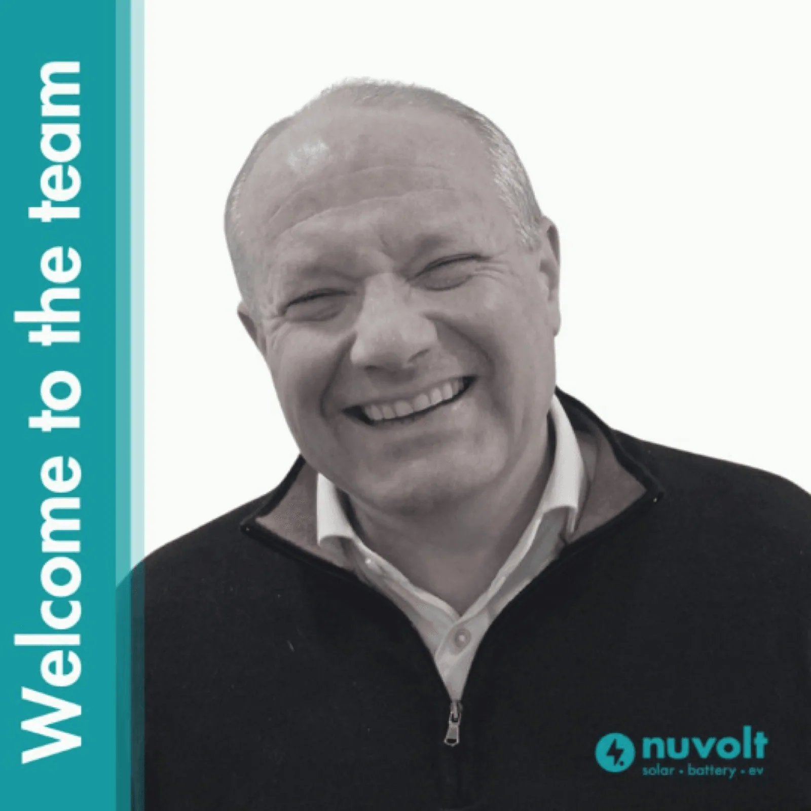 Warren Lewis welcome to Nuvolt graphic